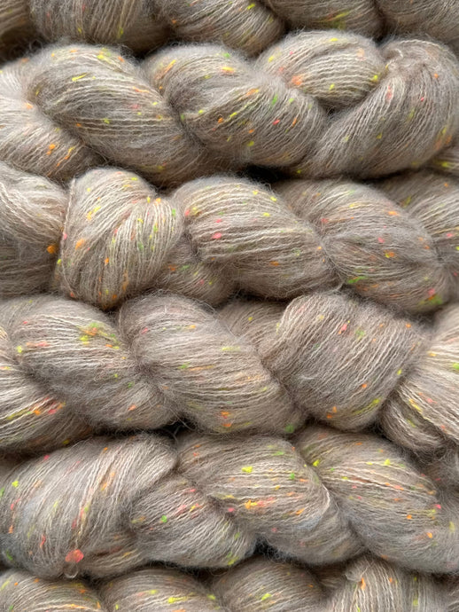 Ghost Neon Fluff Sock
