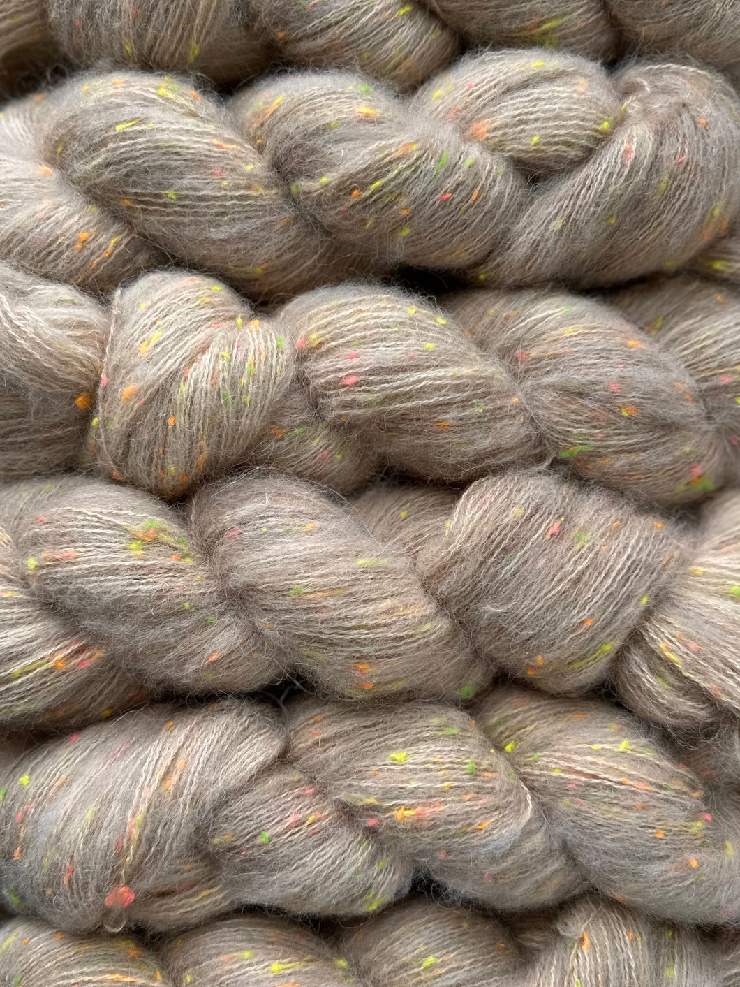 Ghost Neon Fluff Sock