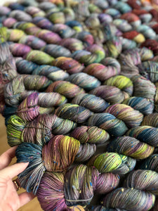 Drink Umbrellas Candy Tweed Sock