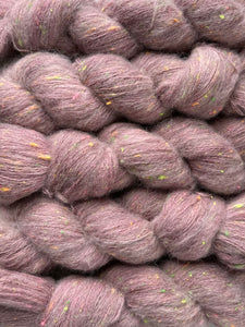 Lychee Berry Neon Fluff Sock