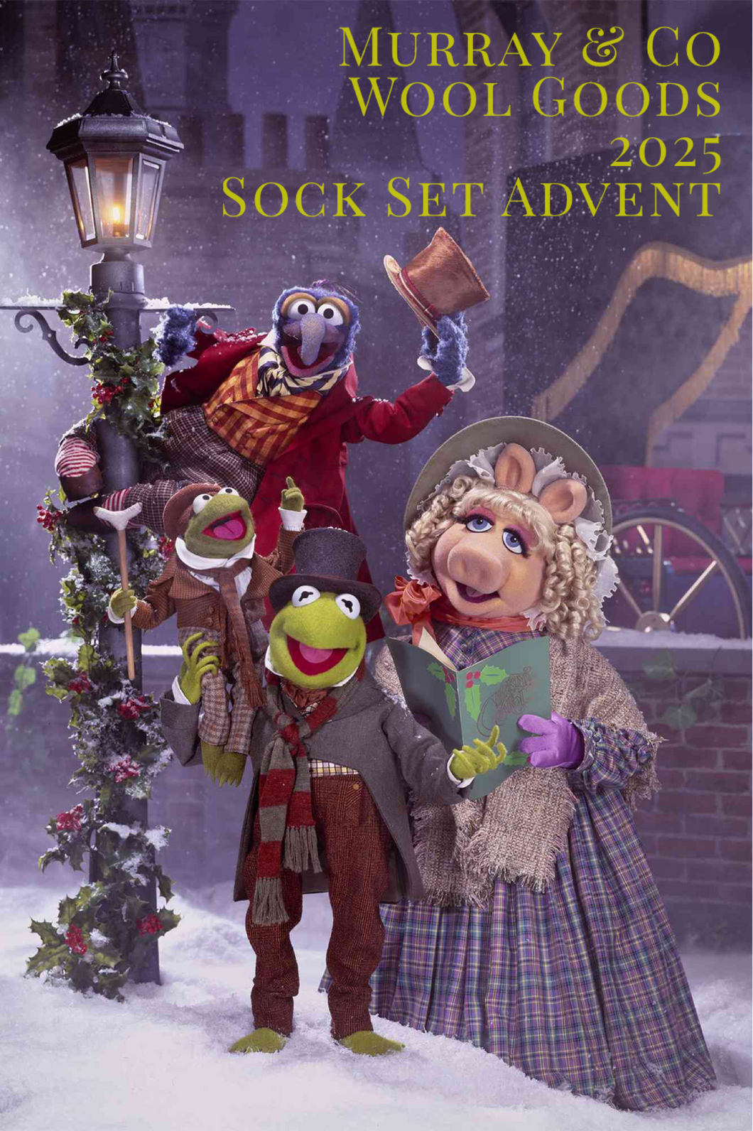 Muppet Christmas Carol Sock Set Advent
