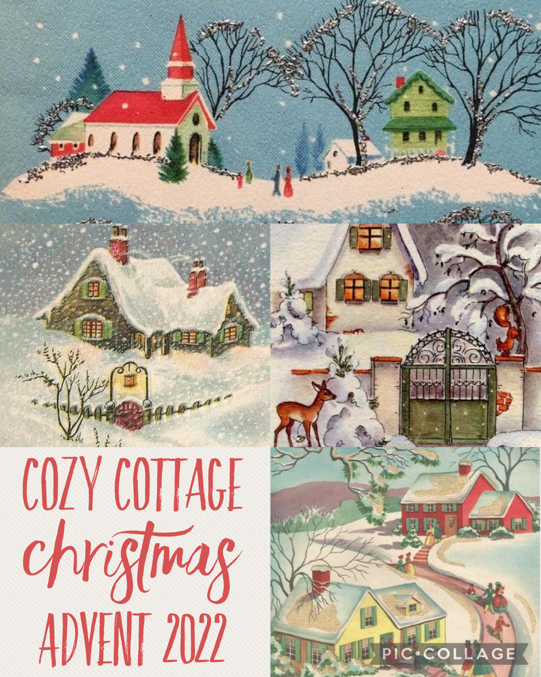 Extras Cozy Cottage Christmas 2022 Advent Calendar